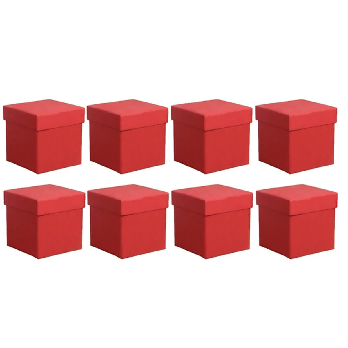 Square Gift Boxes Packaging Boxes 8PCS