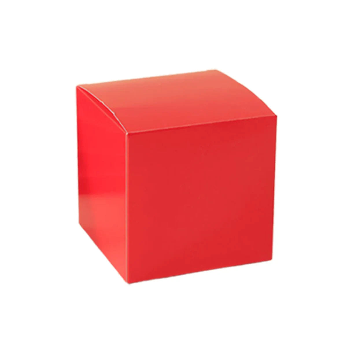 50pcs Colourful Square Paper Gift Packaging Boxes