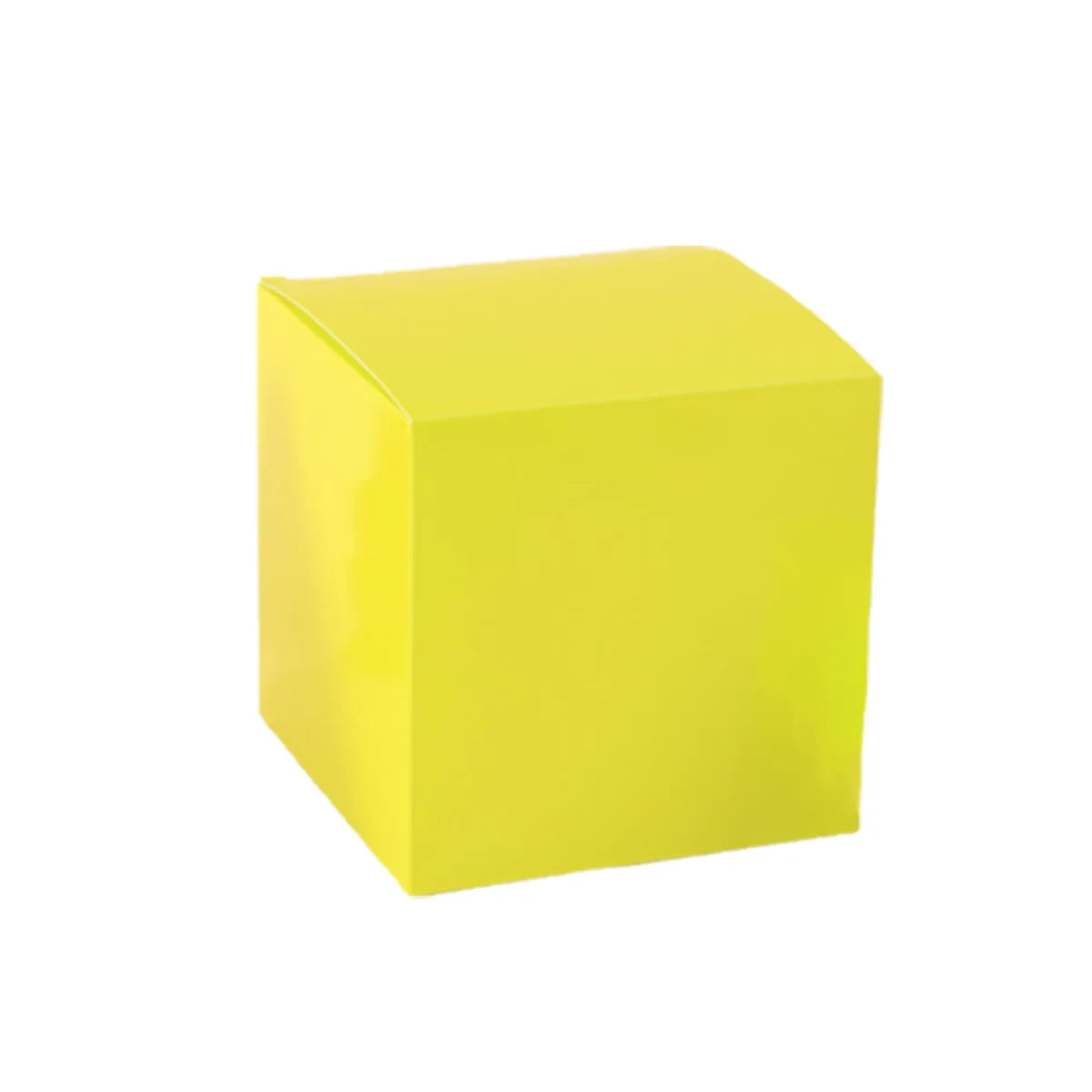 50pcs Colourful Square Paper Gift Packaging Boxes