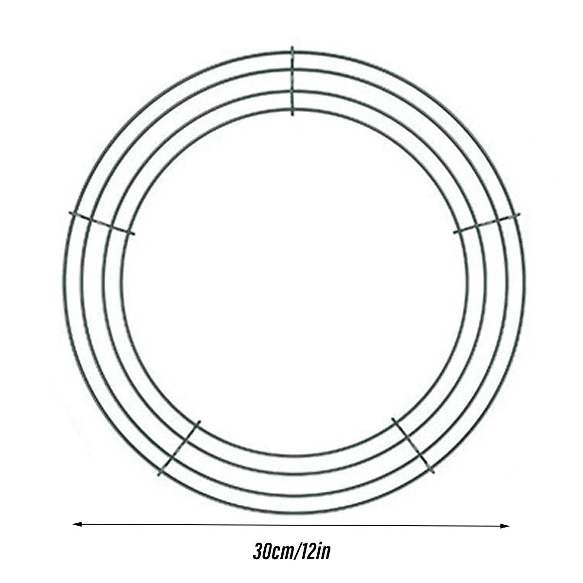 Wreath Wire Floral Craft Decoration 10PCS