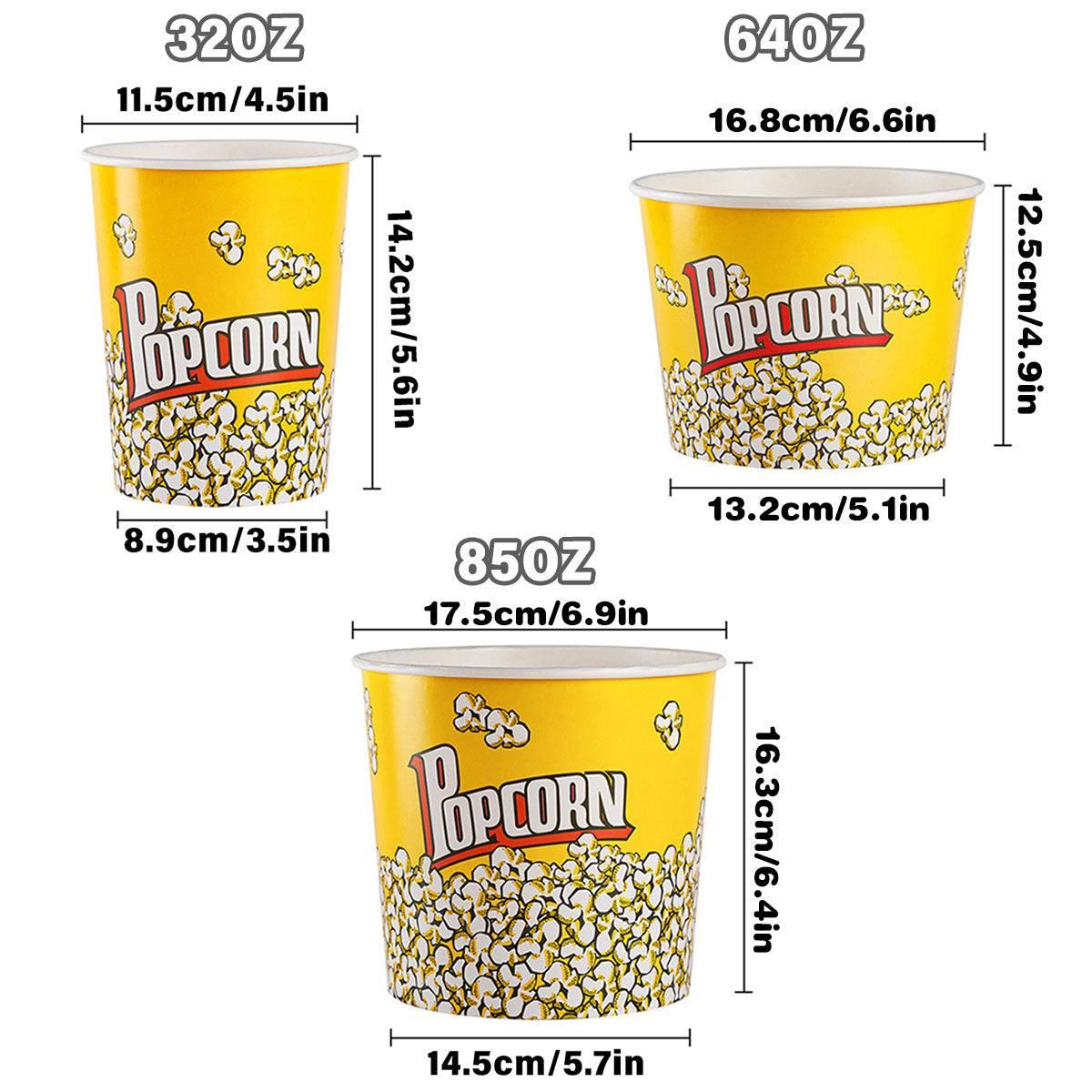 Popcorn Bucket Paper Cup 50PCS