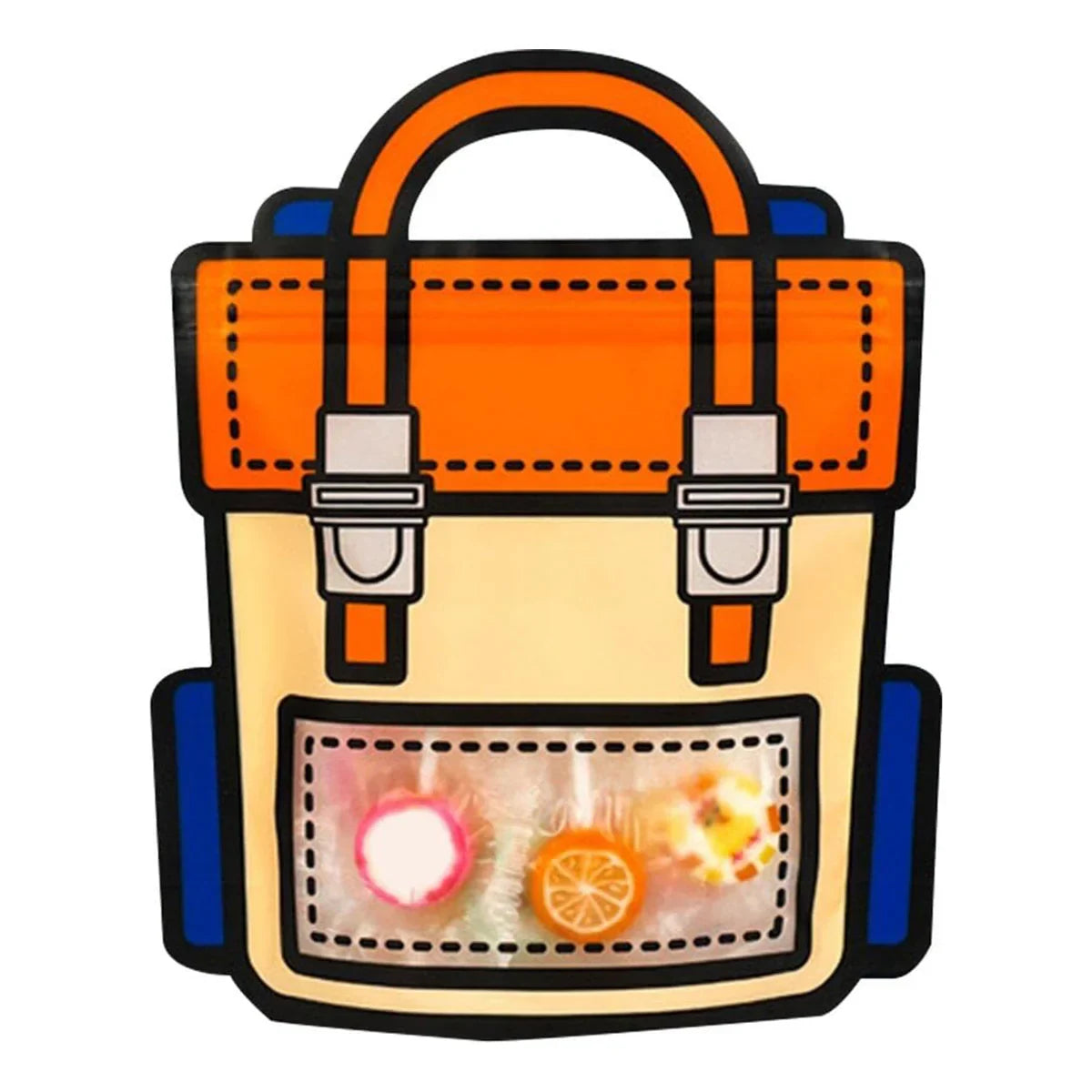 50pcs Clear Gift Bags Small Snack Toy Storage Pouch