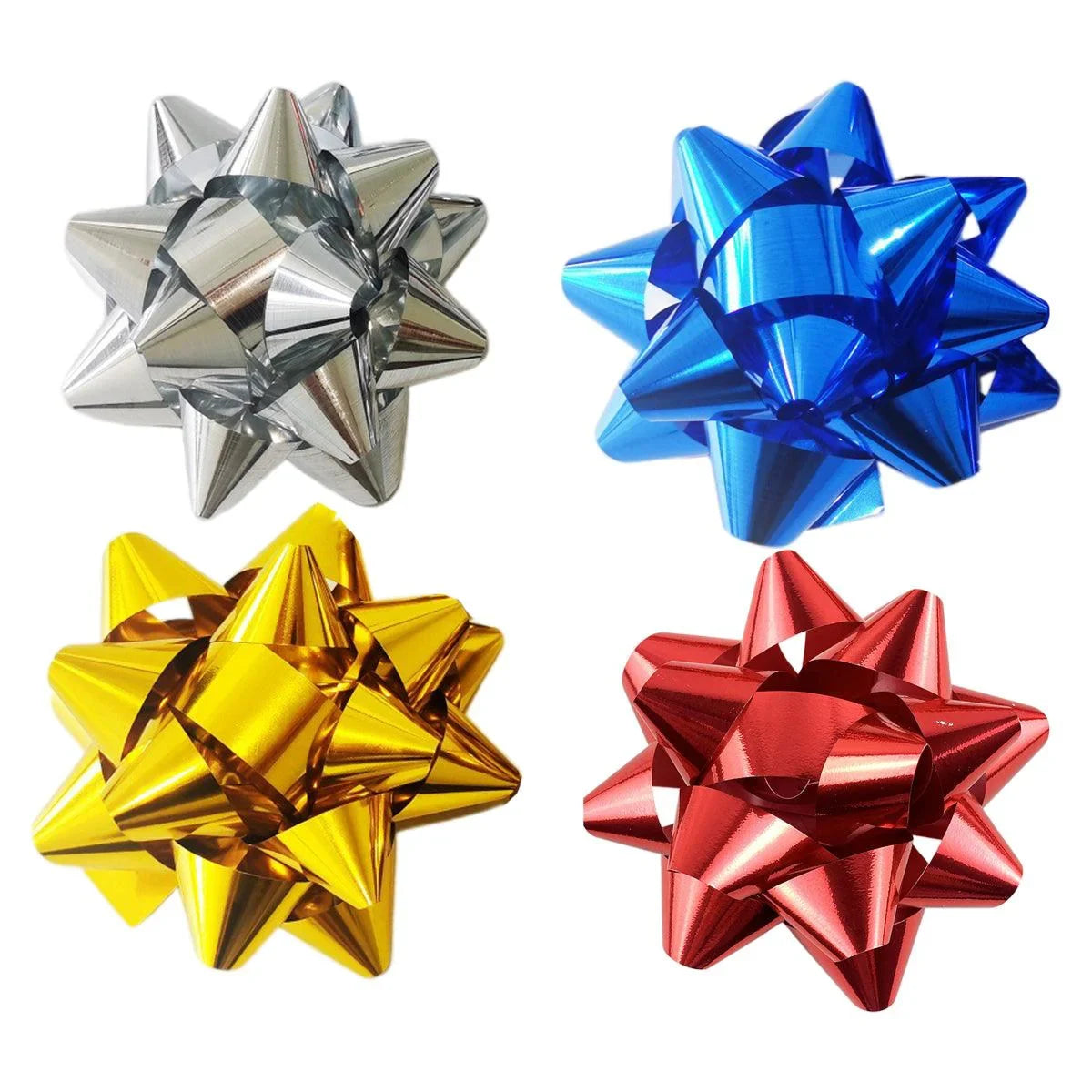 Star Flower Ribbon Bows Gift Wrapping 100PCS