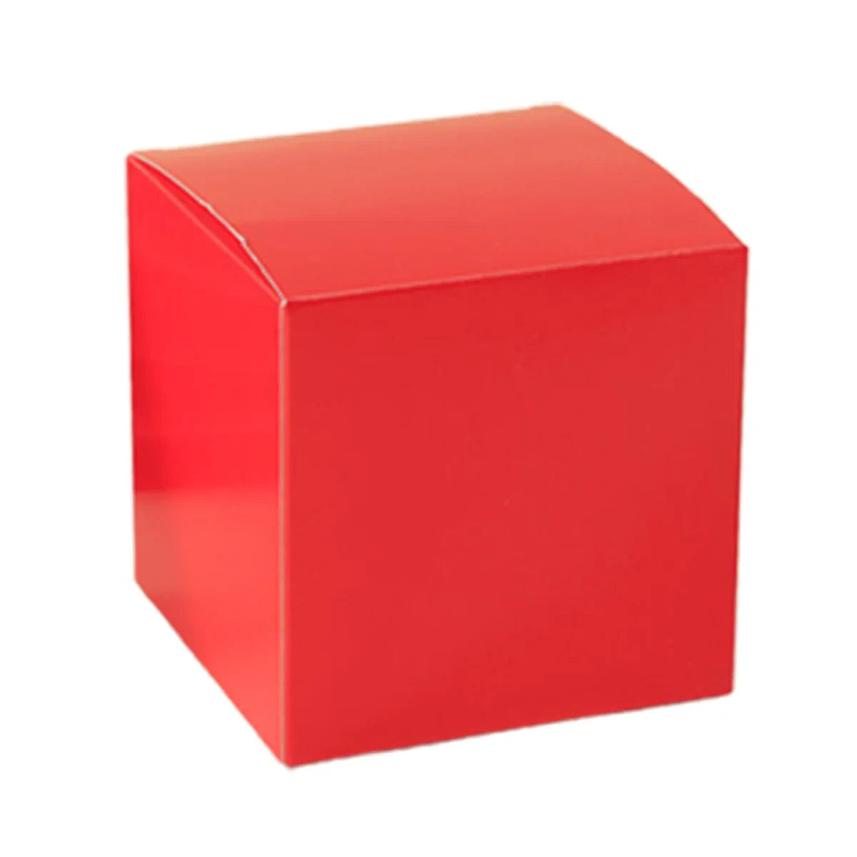 50pcs Colourful Square Paper Gift Packaging Boxes