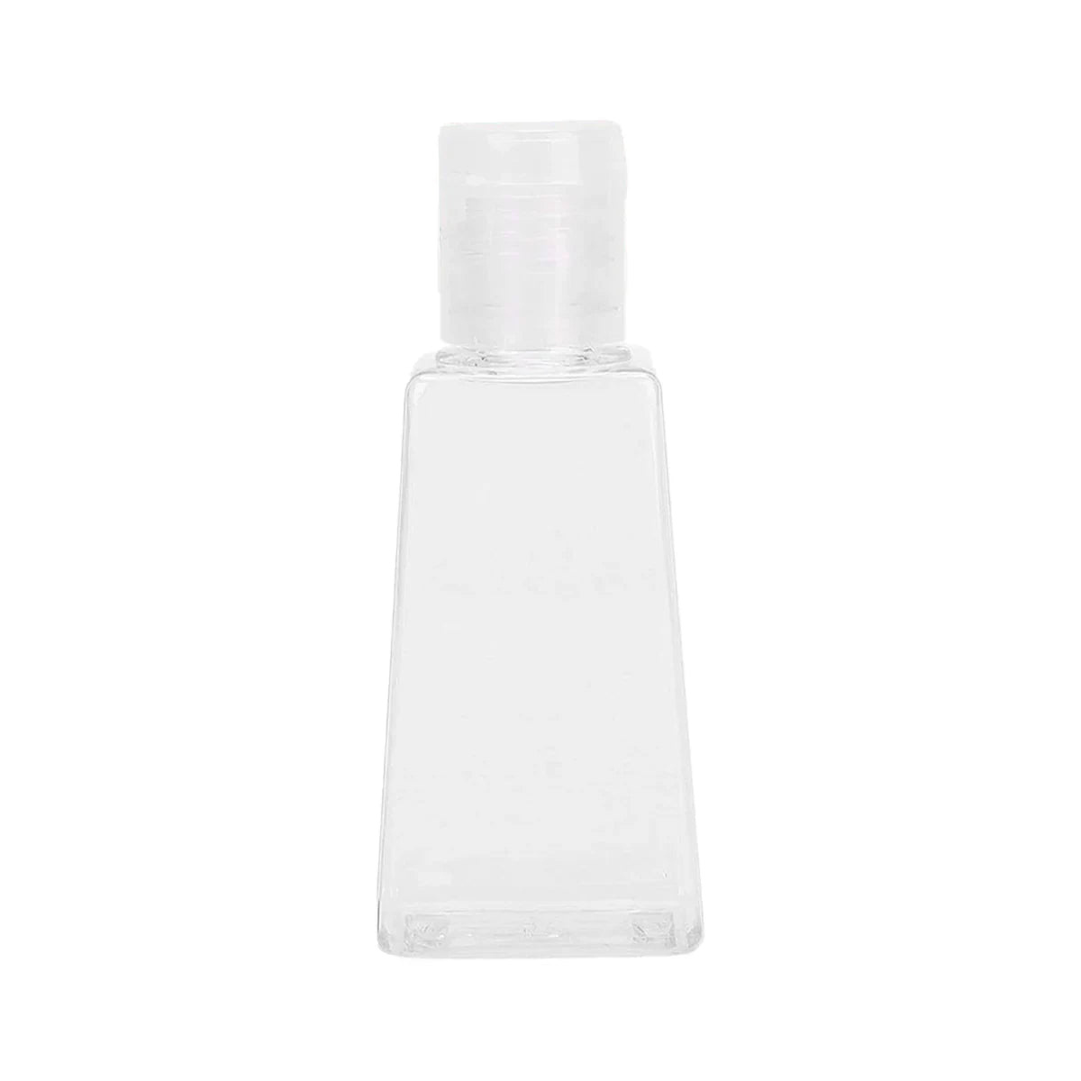 100pcs 30ml 60ml Trapezoidal Clear Refillable Cosmetic Bottles