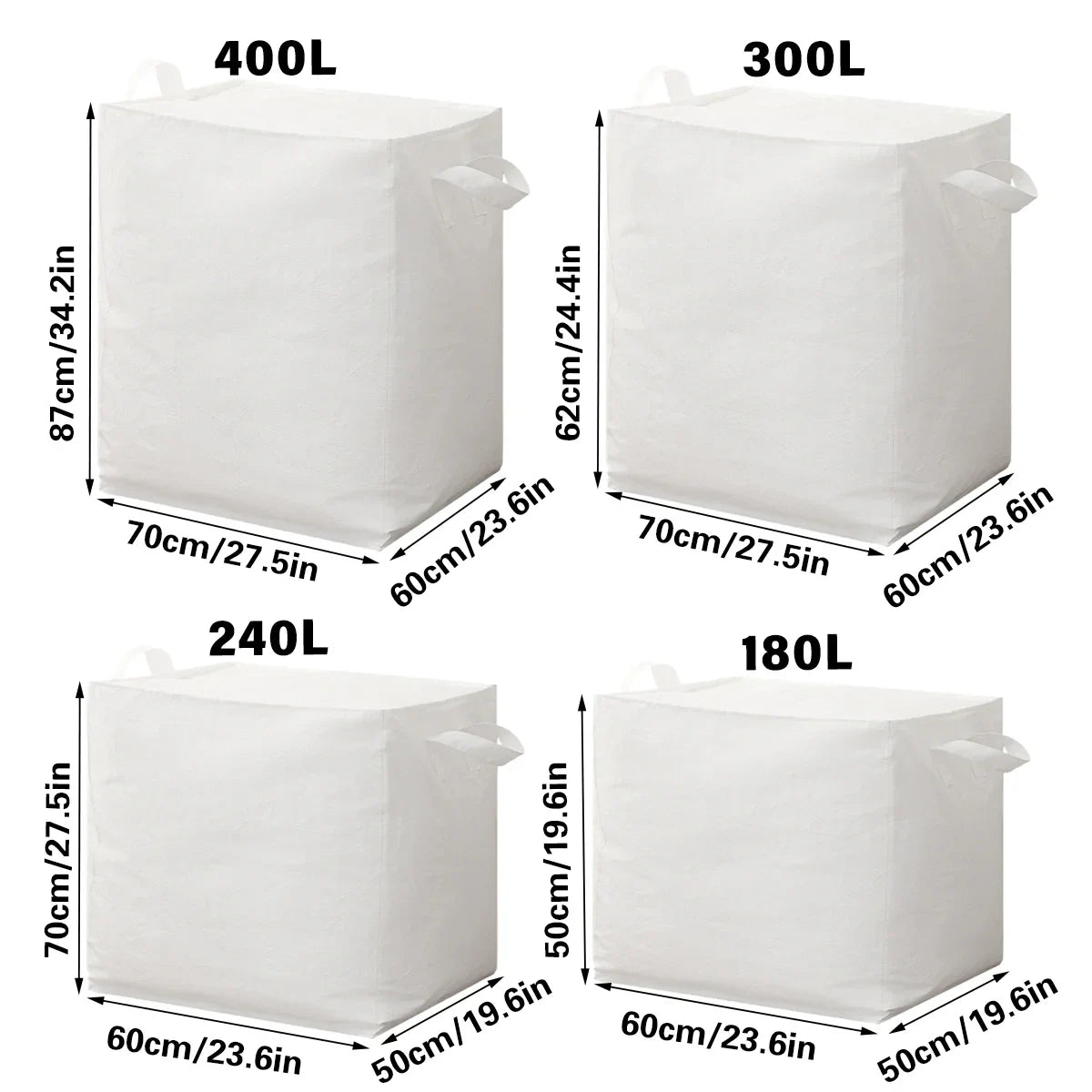 Large Capacity Moving Bag Packing Organizer Tote 1Pack