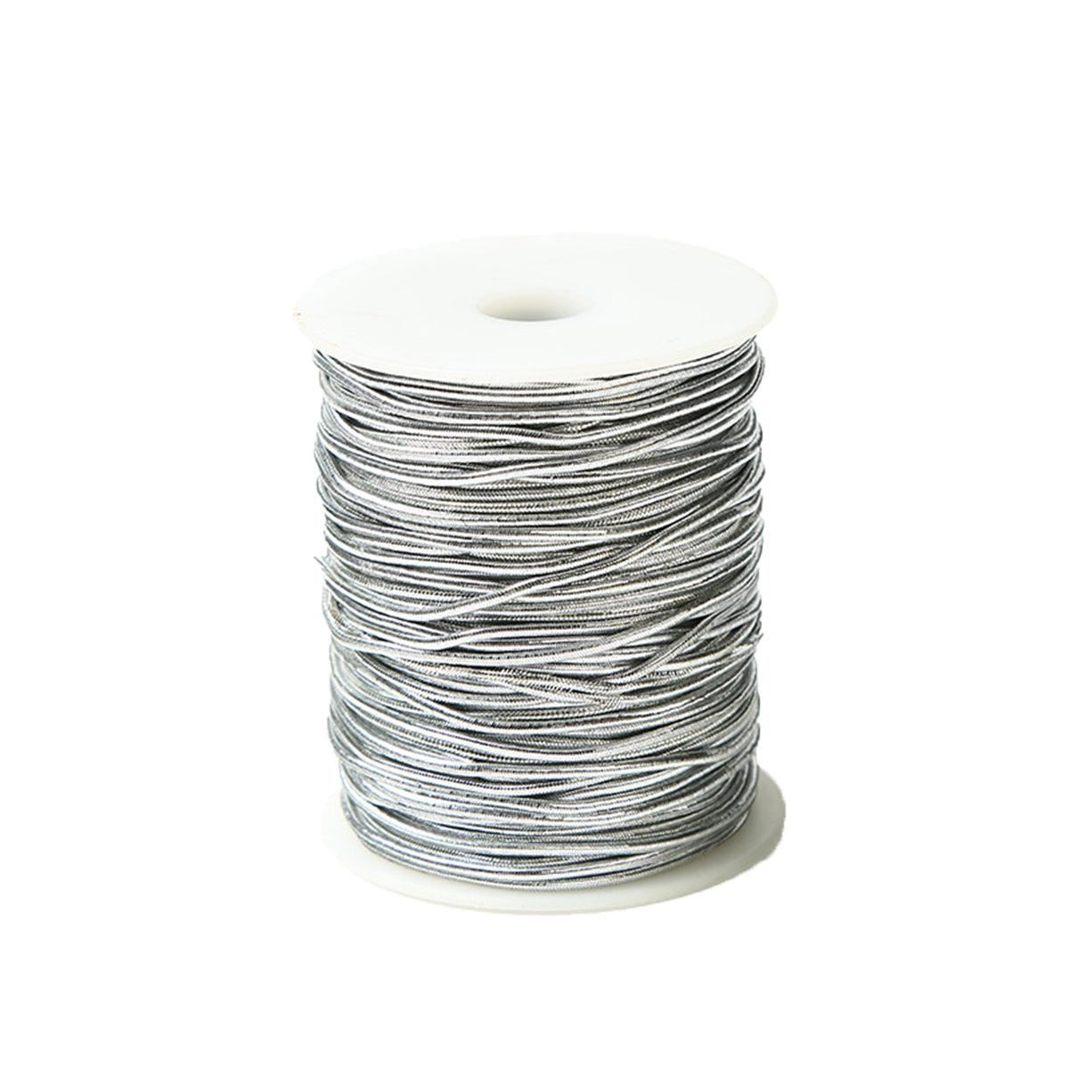 Elastic Rope Cord Gold Silver Stretch String 10PCS