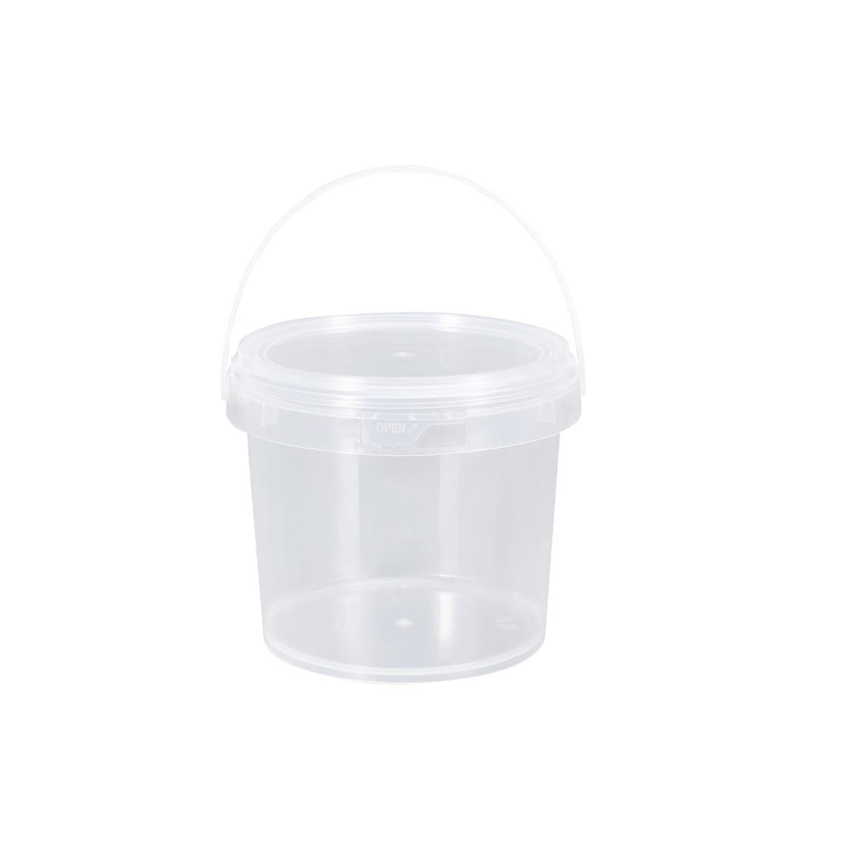 20PCS Food Grade Plastic Sealed Containers 750ml 1500ml Transparent Storage