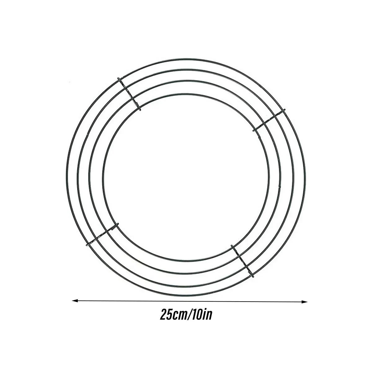 Wreath Wire Floral Craft Decoration 10PCS