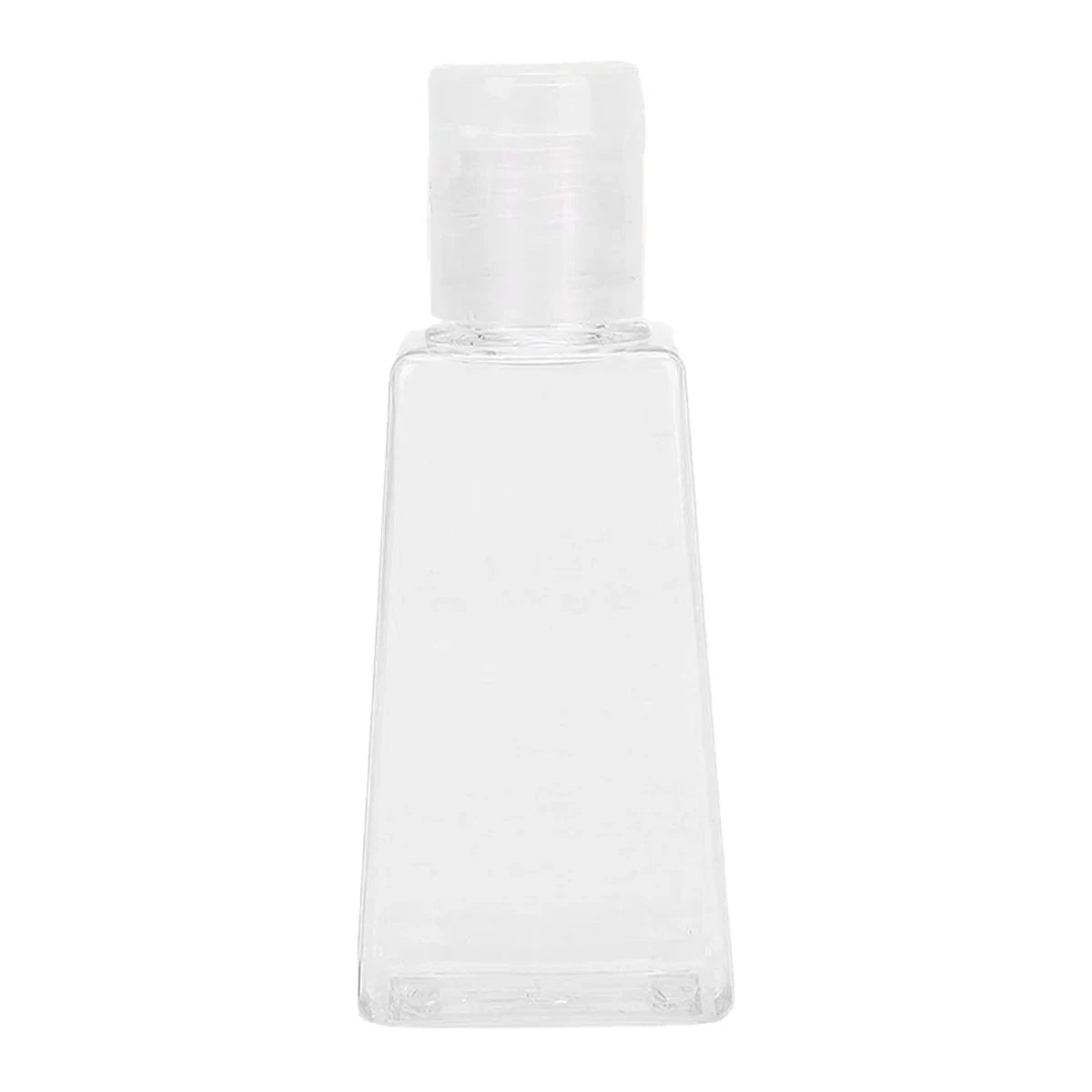 100pcs 30ml 60ml Trapezoidal Clear Refillable Cosmetic Bottles