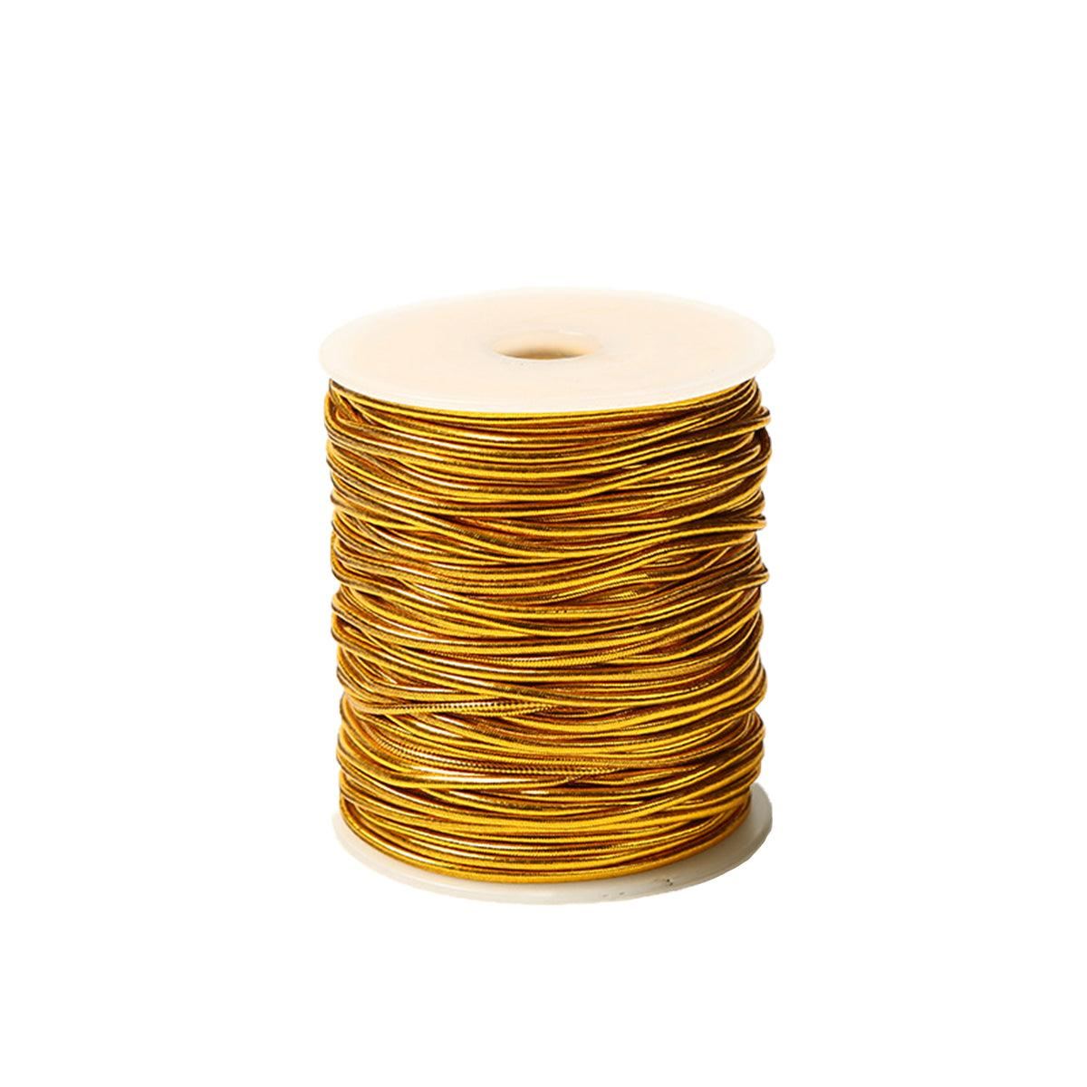 Elastic Rope Cord Gold Silver Stretch String 10PCS