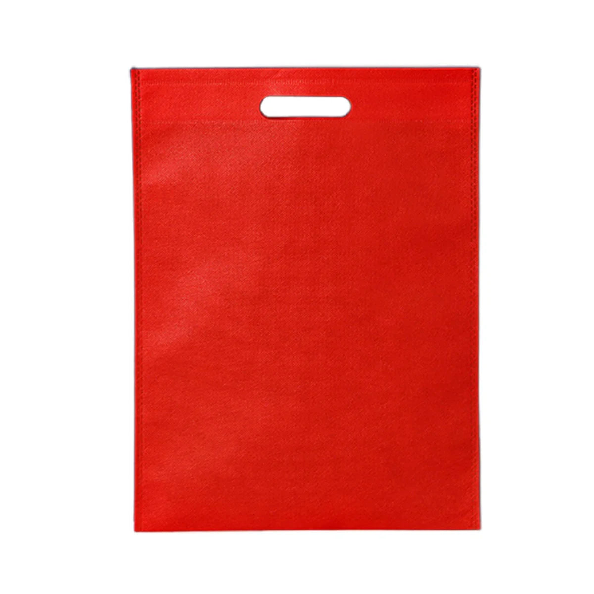 100pcs Portable Non-Woven Flat Pocket Shopping Bags
