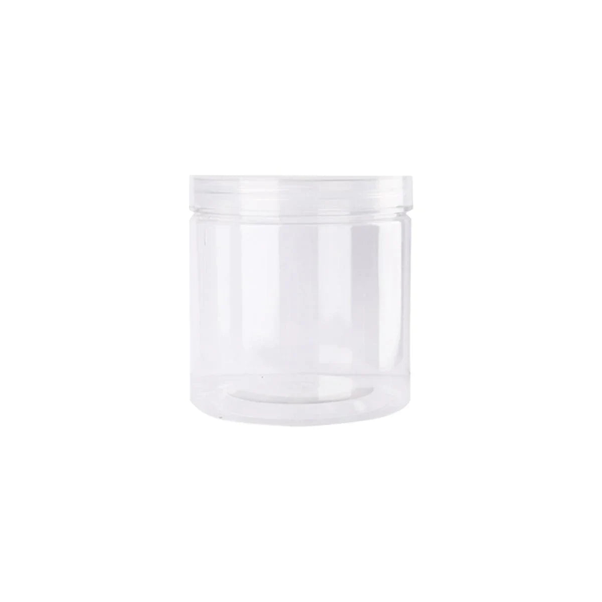 Plastic Food Bottles Transparent Sealed Storage Tanks 50PCS