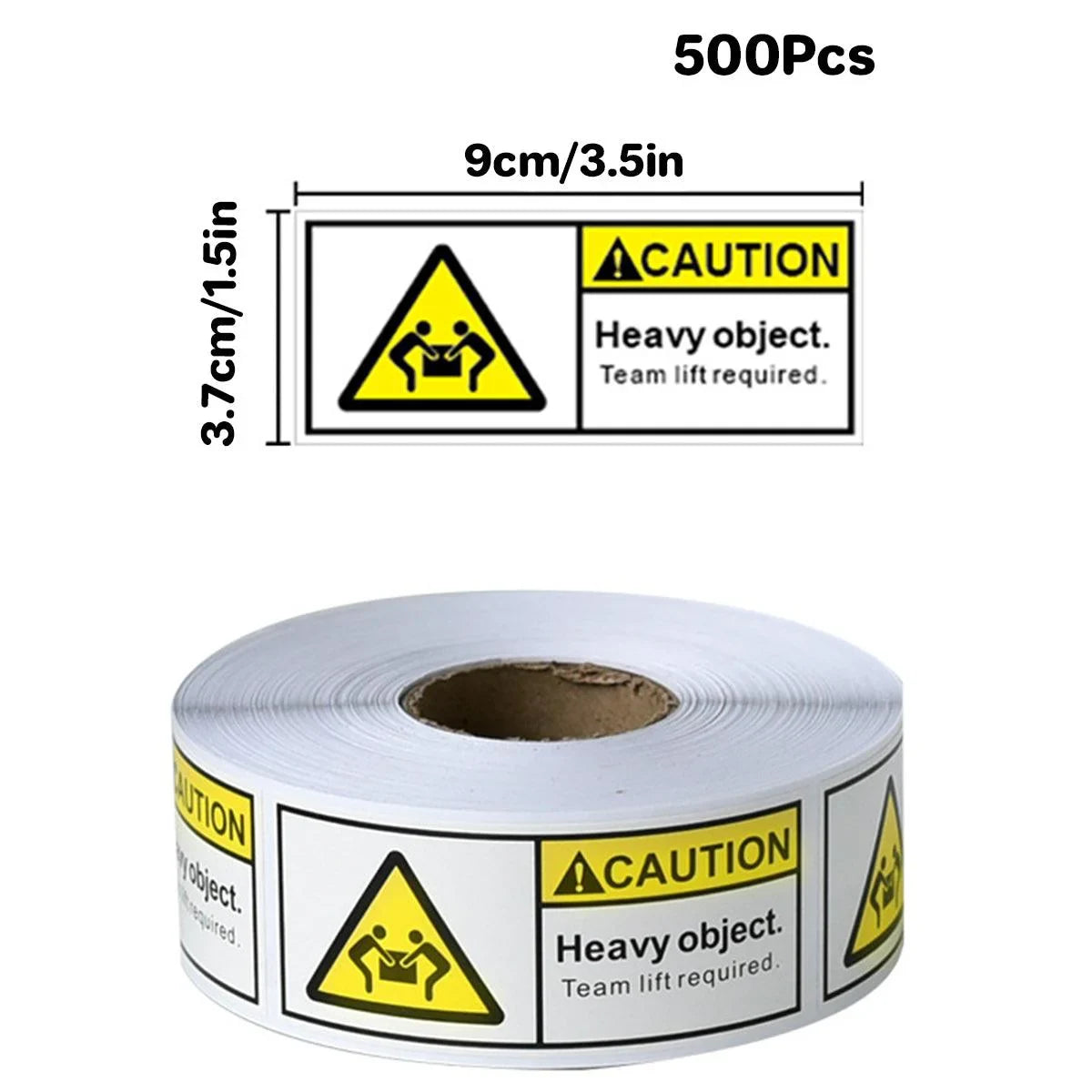 Overweight Warning Label Sticker 1 Roll