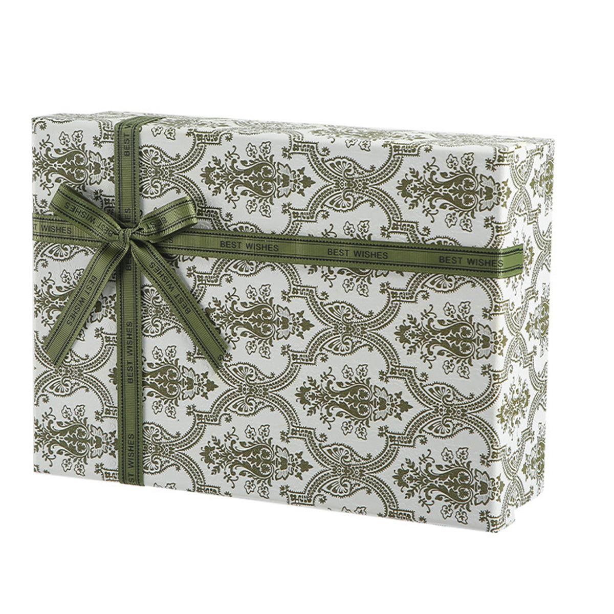 Green Gift Boxes Birthday Packaging Boxes 10PCS