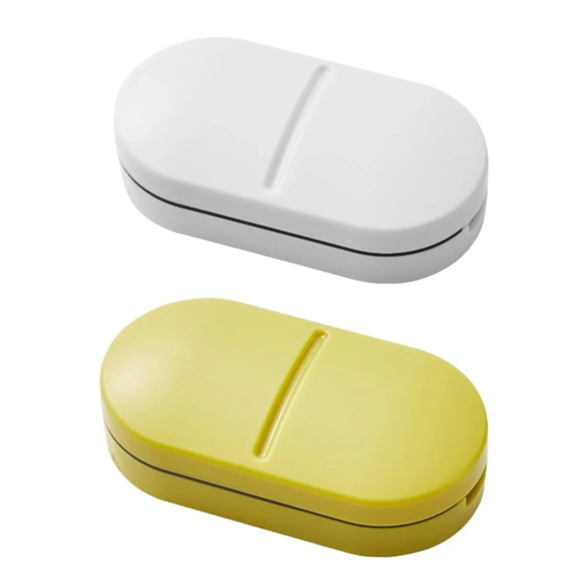 3pcs Tablet Cutter Pill Splitter Portable Medicine Organizer
