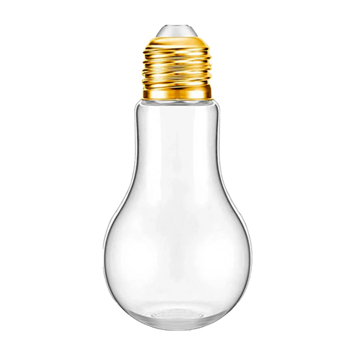 50pcs 100ml Transparent Bulb Bottles Plastic Candy Jars