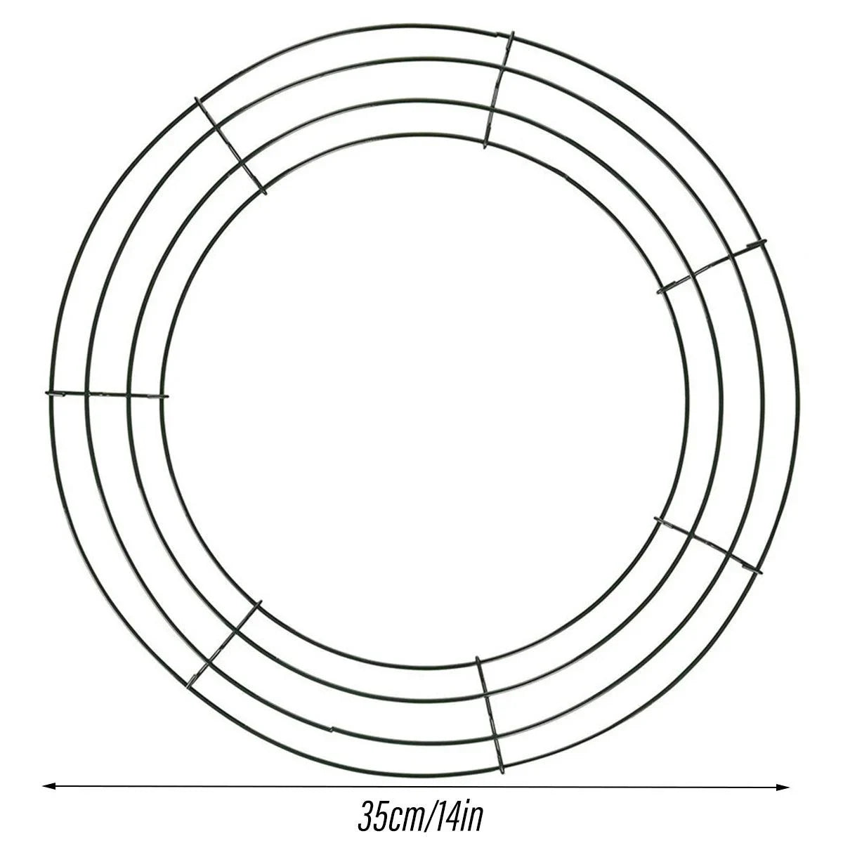 Wreath Wire Floral Craft Decoration 10PCS