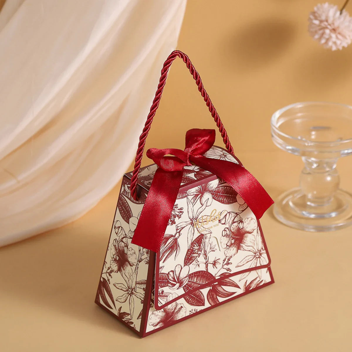 50pcs Decorative Wedding Candy Boxes for Party Gifts