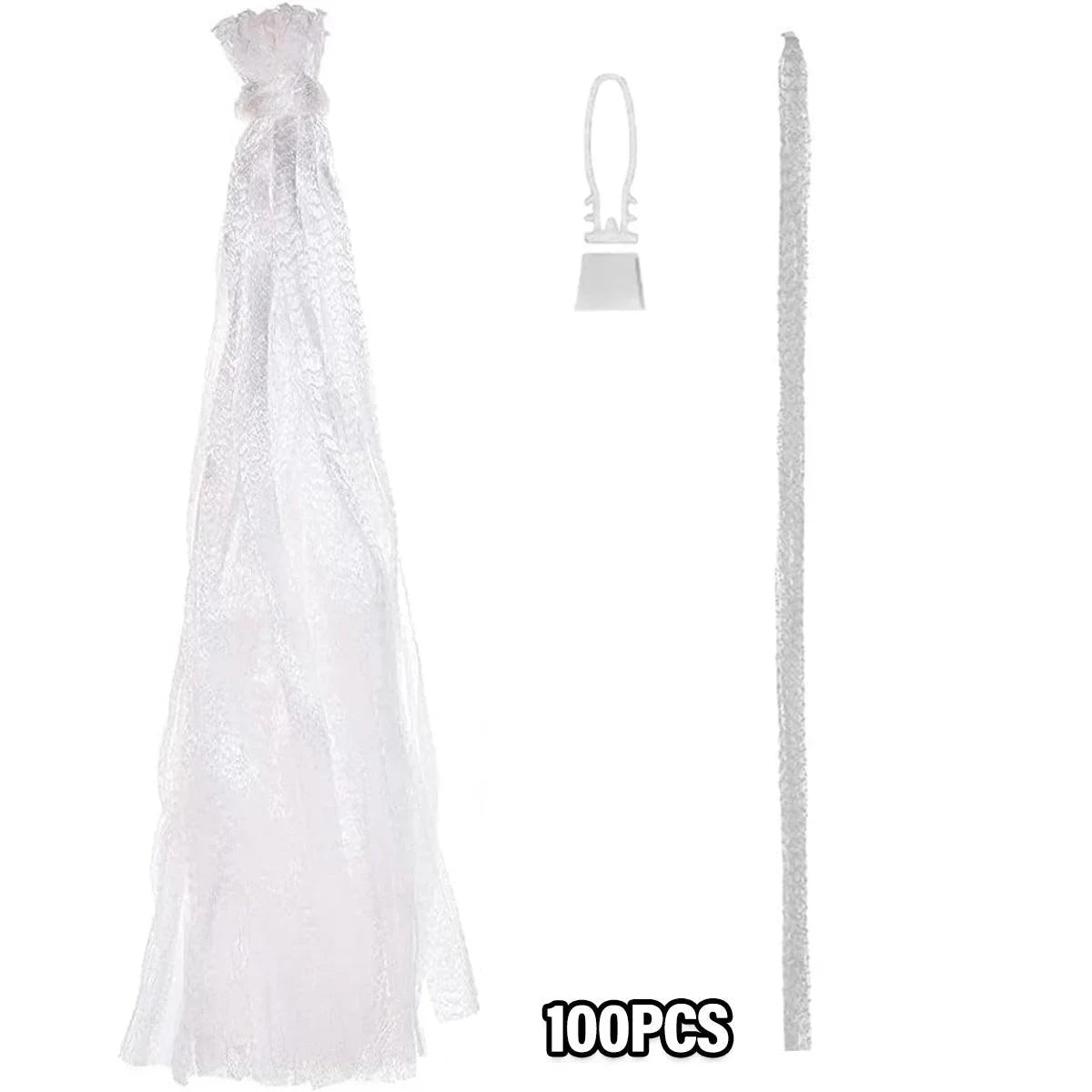 Nylon Mesh Bag Close Eye Plastic Mesh 100PCS