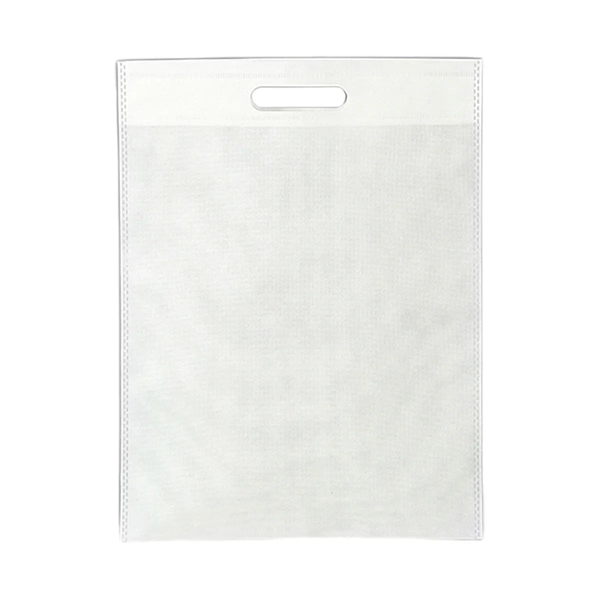 100pcs Portable Non-Woven Flat Pocket Shopping Bags