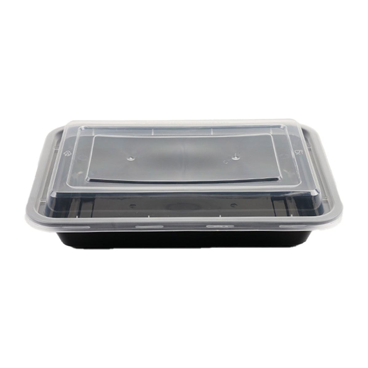 30PCS Food-Grade Takeout Packaging Boxes with Clear Lids for Meal Prep