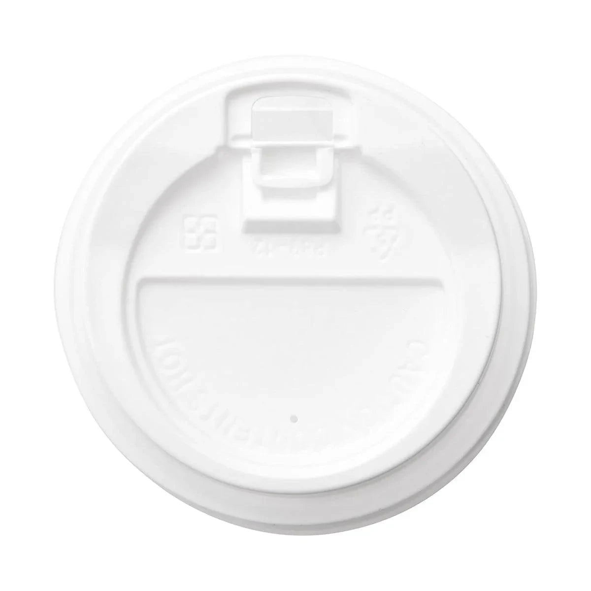 Disposable Plastic Takeaway Coffee Cup Lids 50PCS
