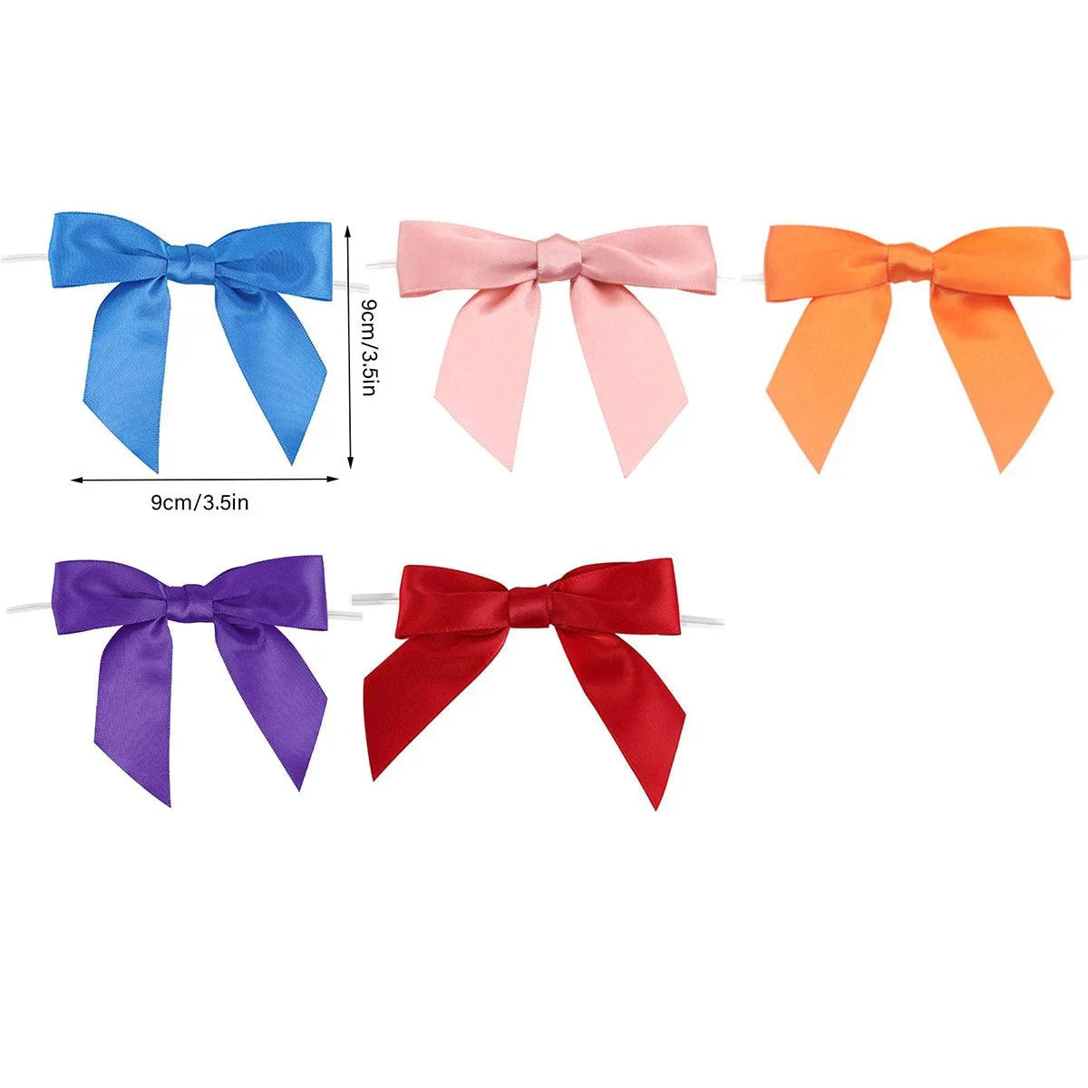 Bow Decorative Ties Gift Packaging 50PCS