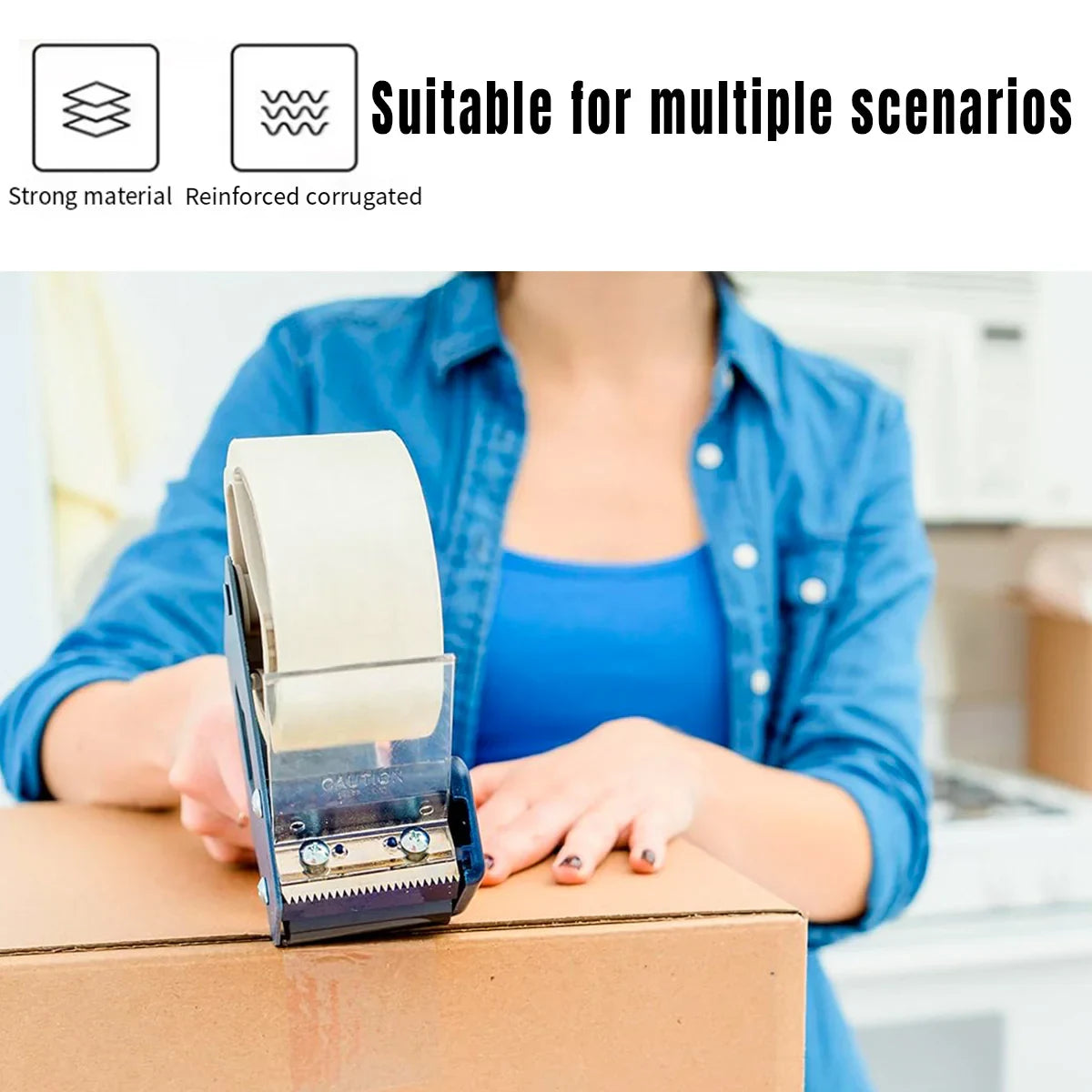 10pcs Heavy Duty Thick Carton Boxes for Shipping Storage