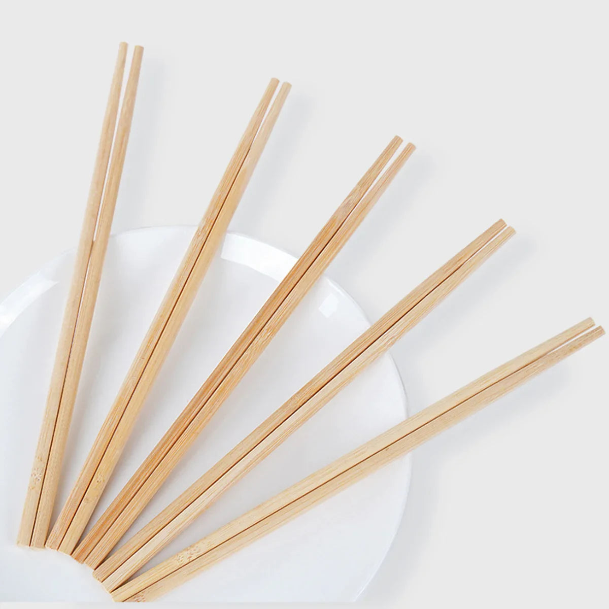 100pcs Disposable Wooden Chopsticks Individually Wrapped