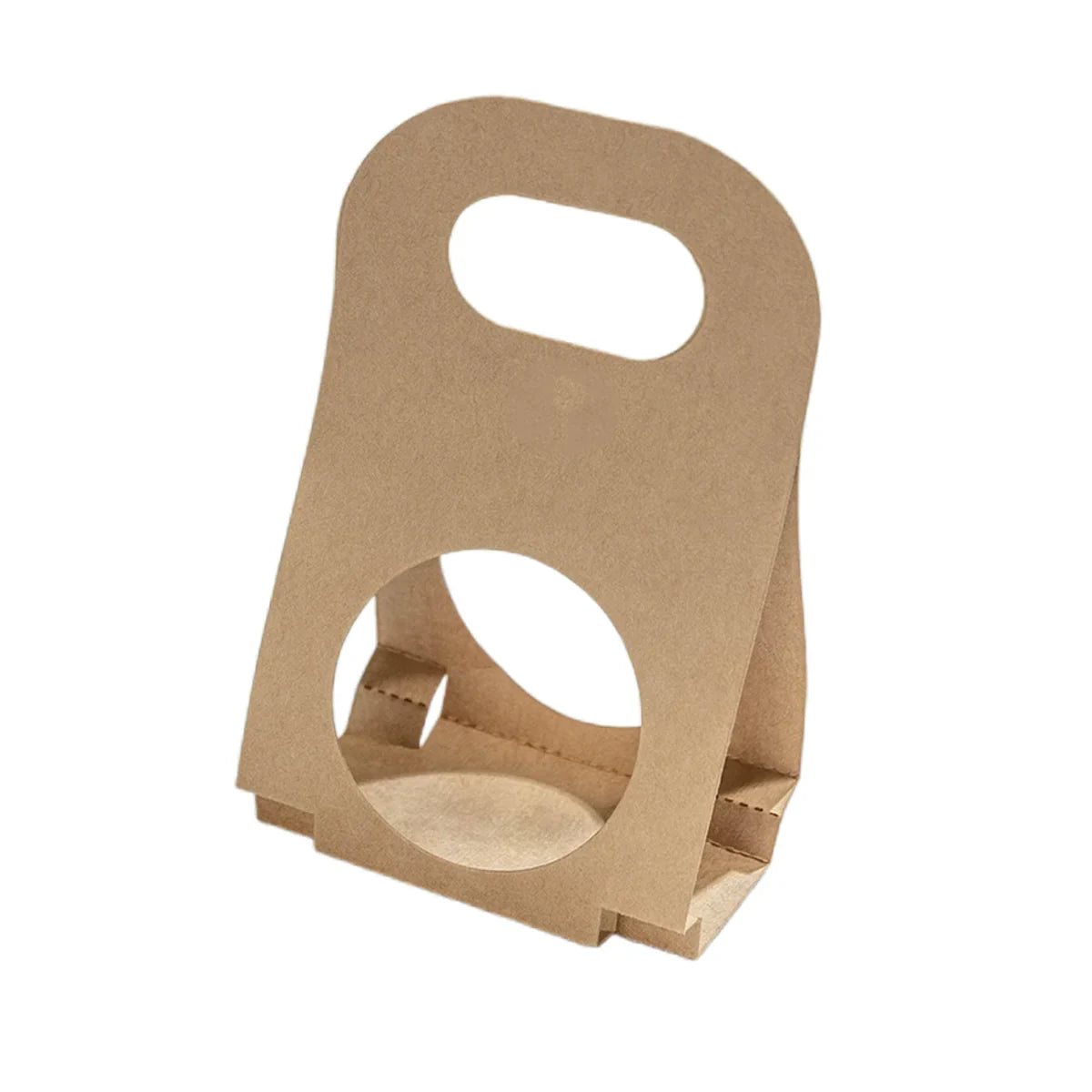 50pcs Kraft Paper Gift Boxes with Single Double Handle