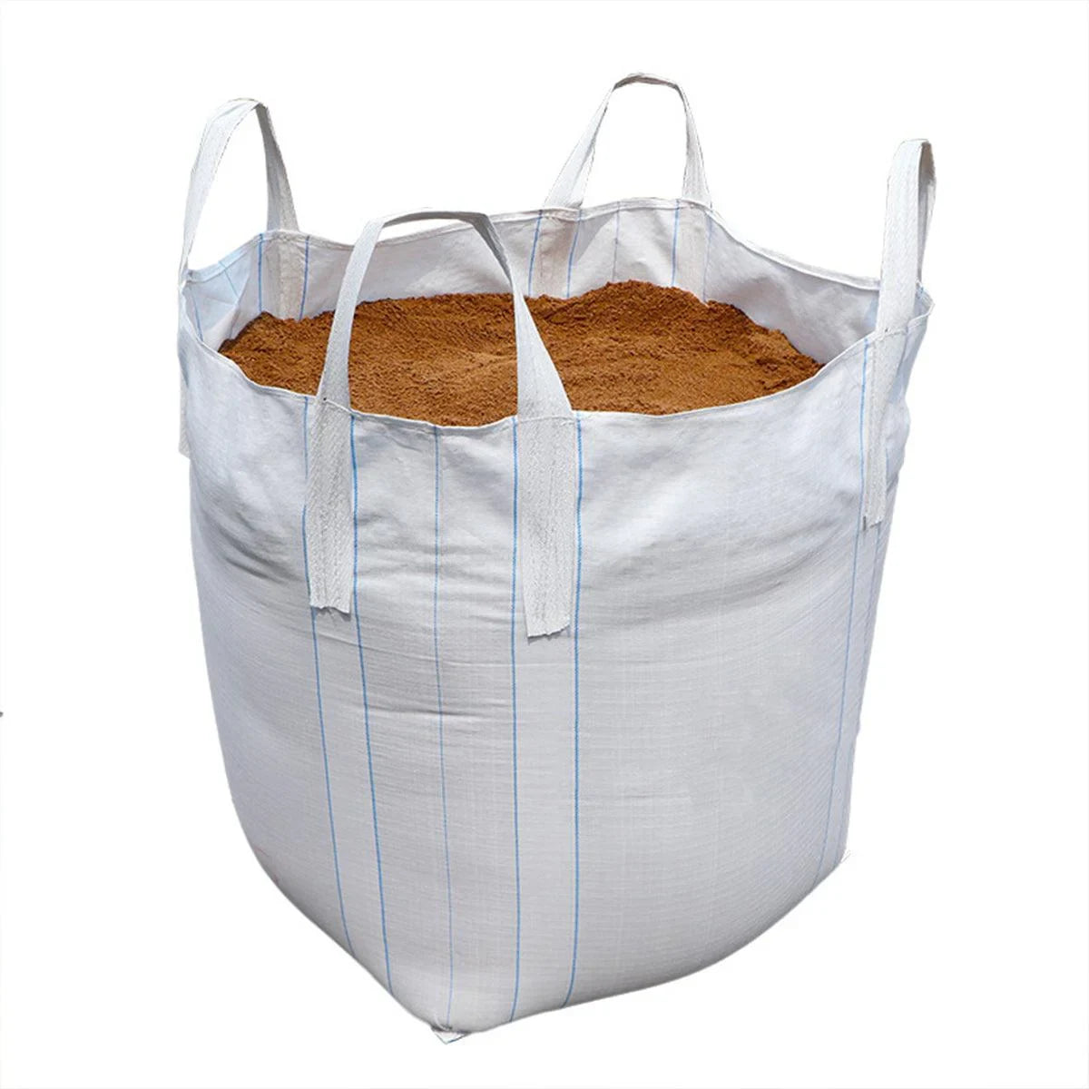 White Thickened Woven Sack Large Storage Bag