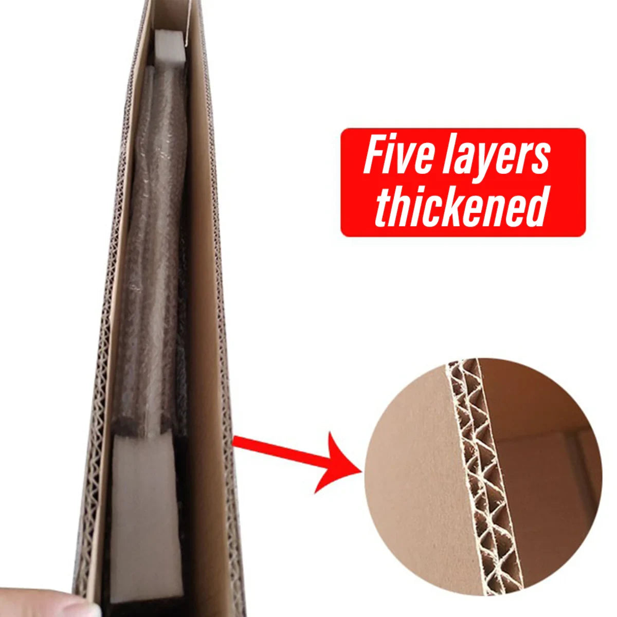 Large Square Flat Paper Box for Picture Frame Shipping