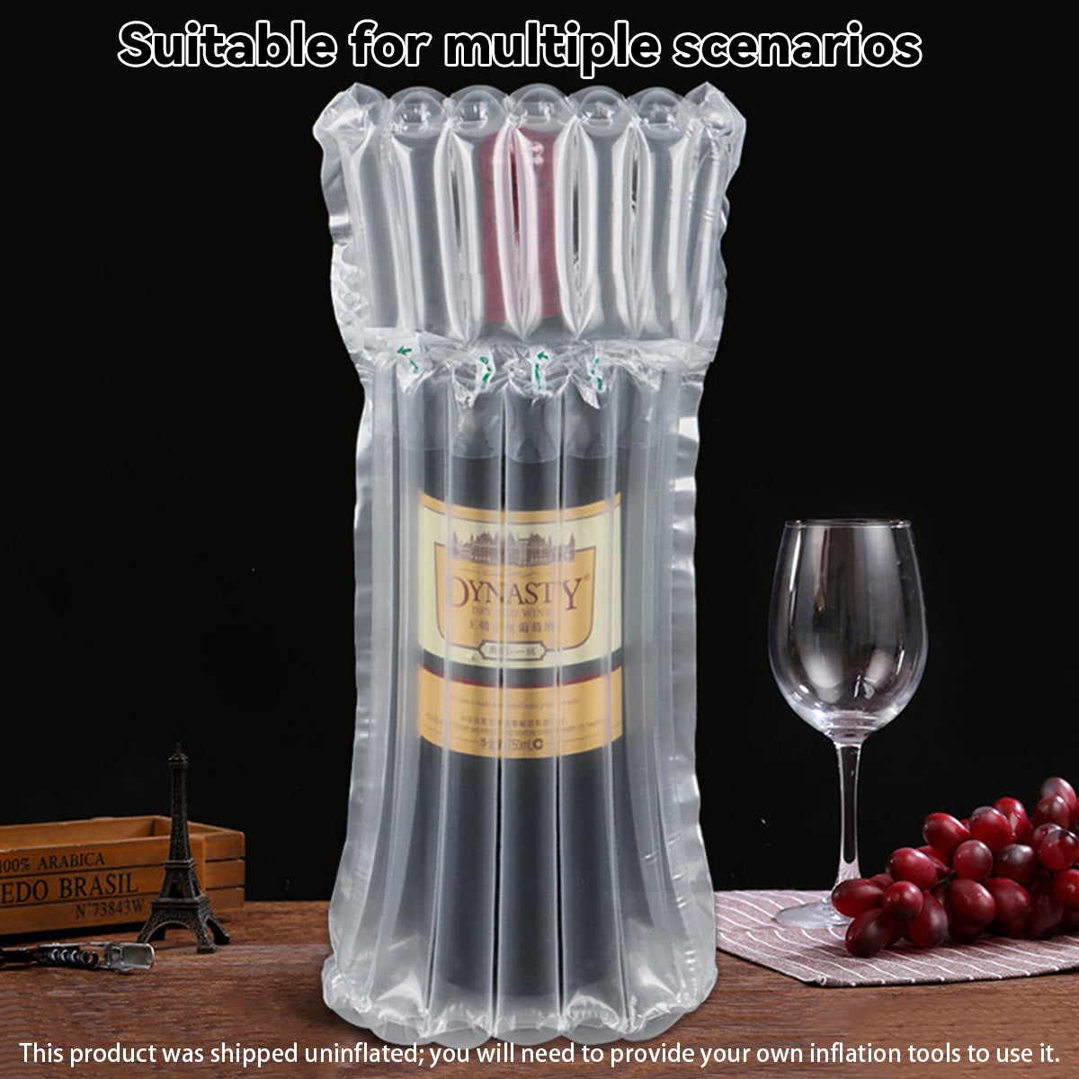 Air Column Bag Inflatable Cushion Void Fill Packaging 100PCS