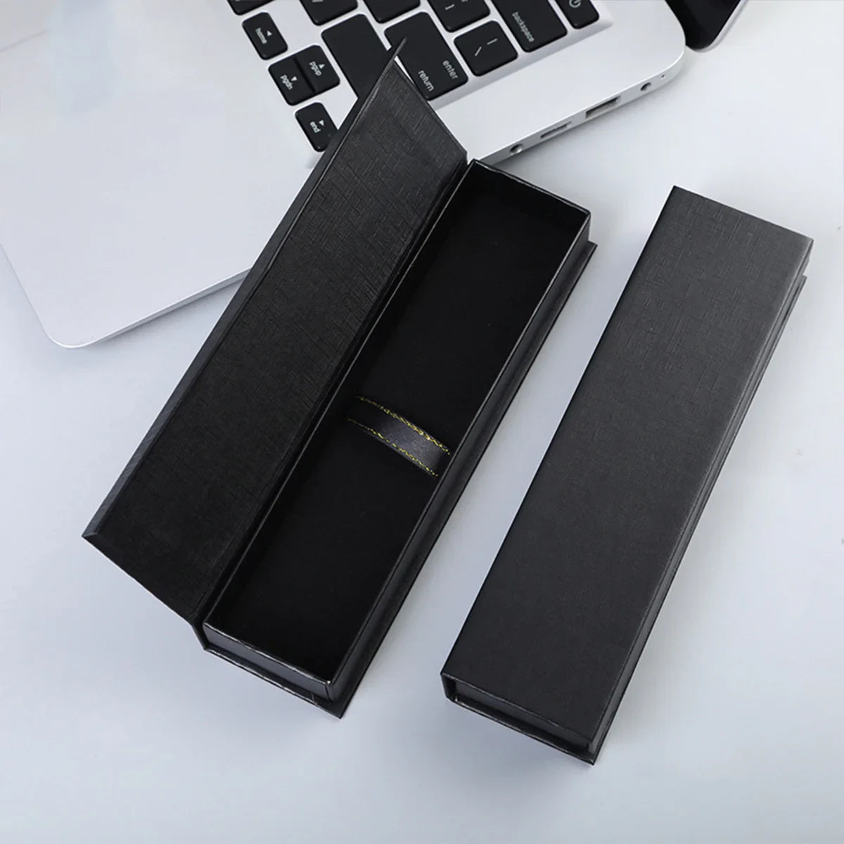 10pcs Black Pen Gift Boxes Clamshell Display Packaging