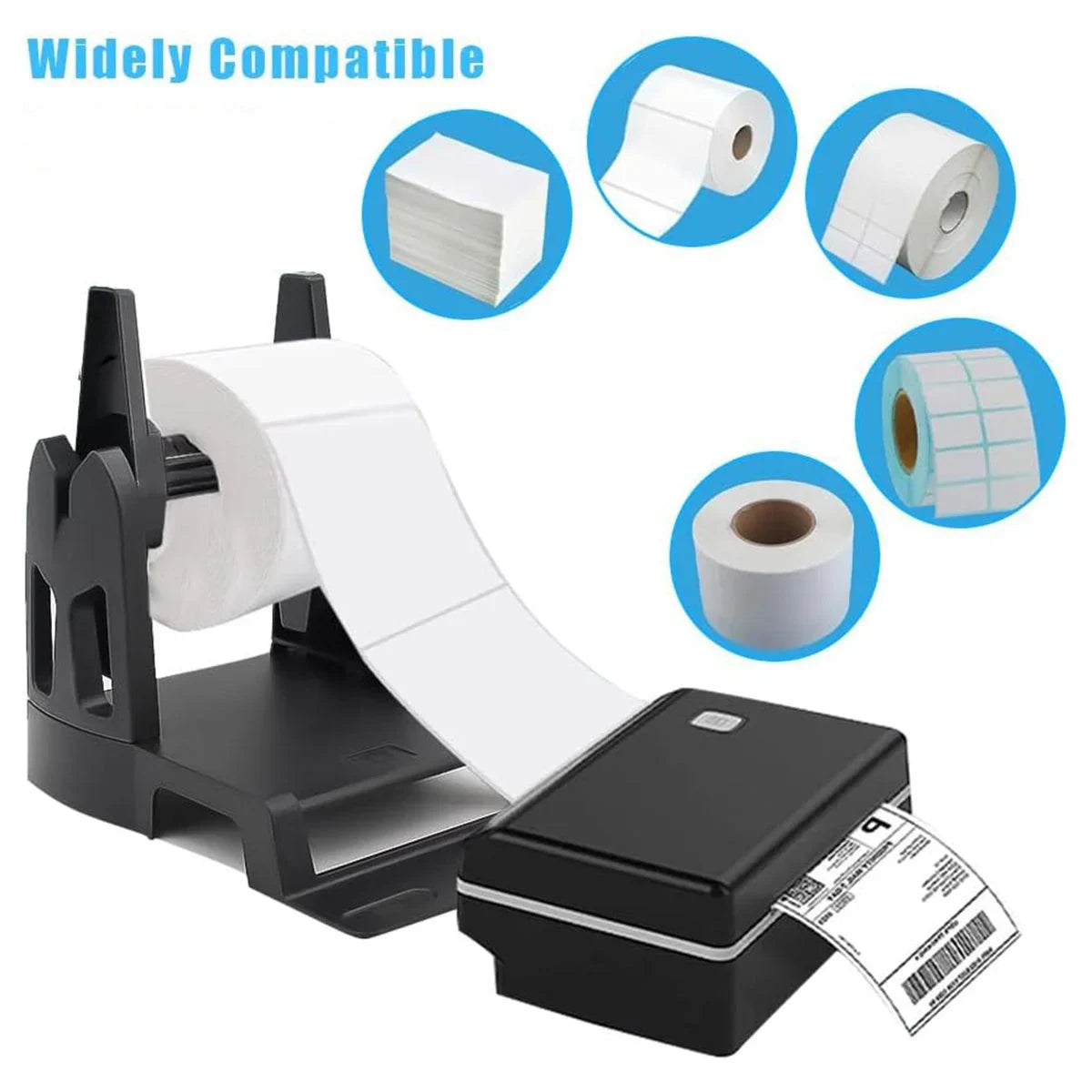 Label Paper Barcode Printer Universal Label Holder