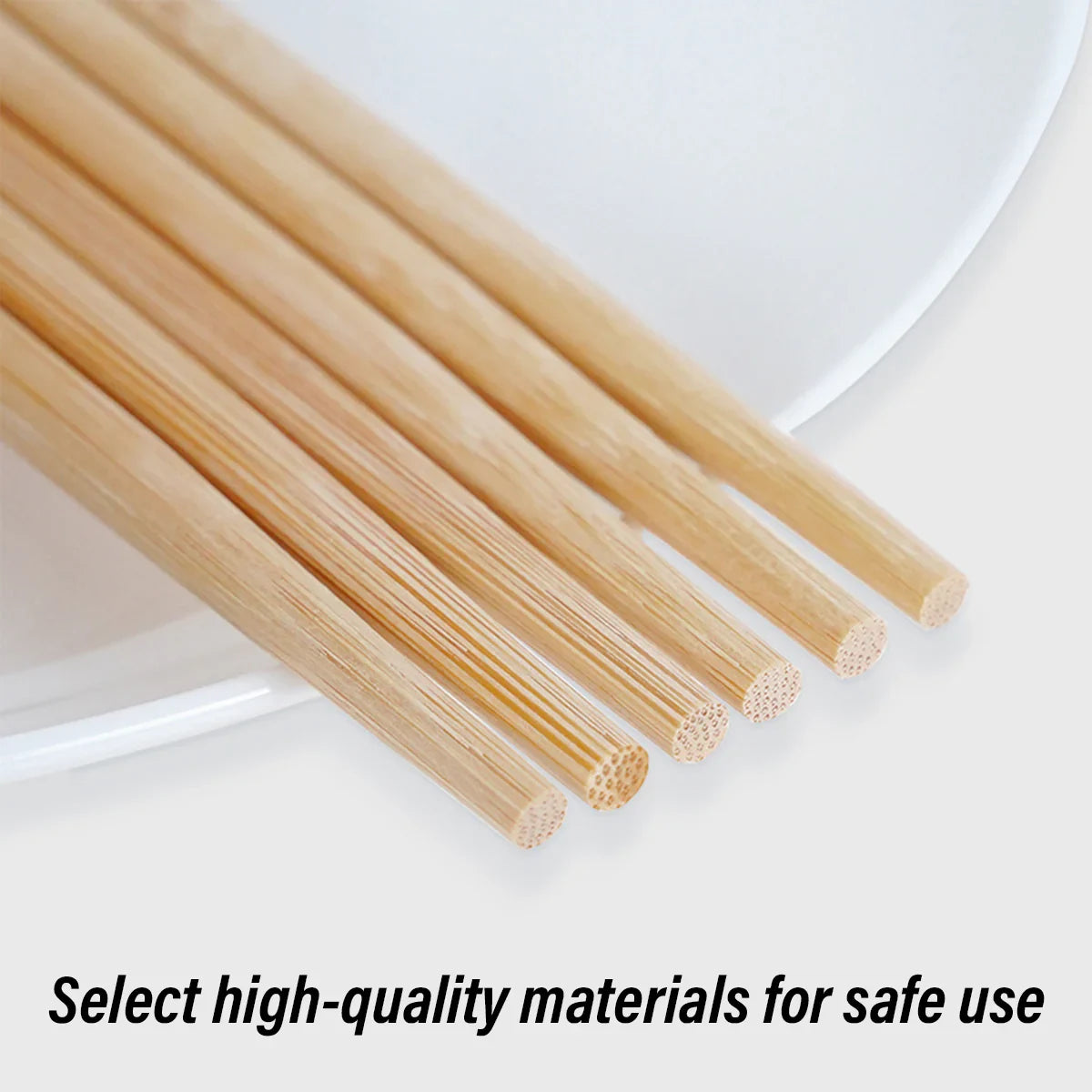 100pcs Disposable Wooden Chopsticks Individually Wrapped