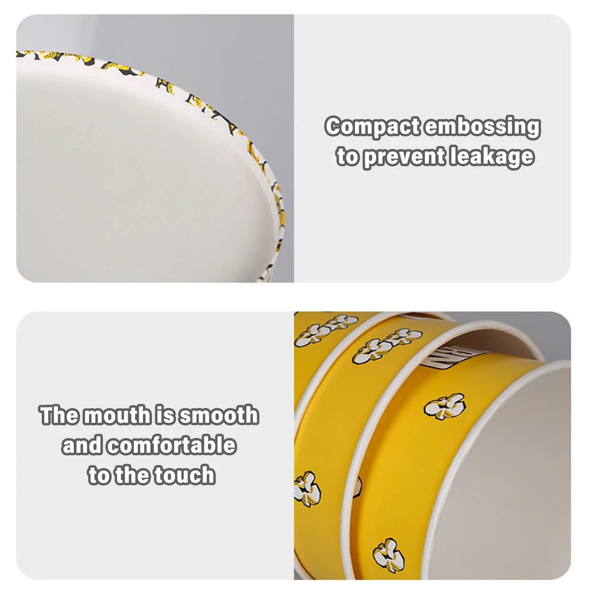 Popcorn Bucket Paper Cup 50PCS