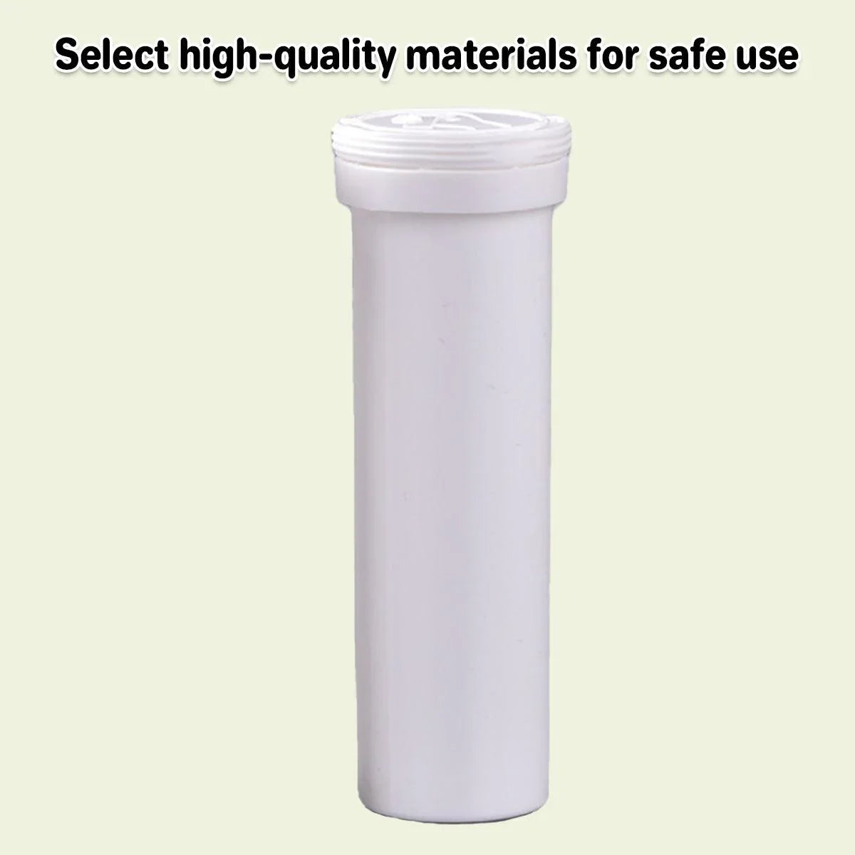 Effervescent Tablet Bottle Plastic Storage Container 50PCS