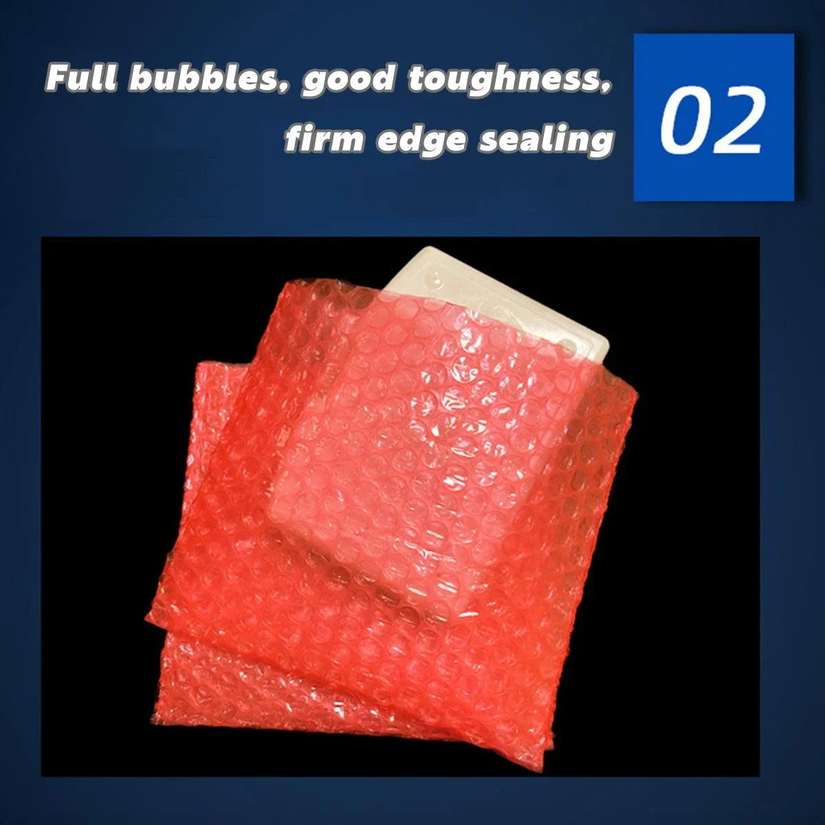 Red Bubble Bag Mailing Express Packaging 200PCS