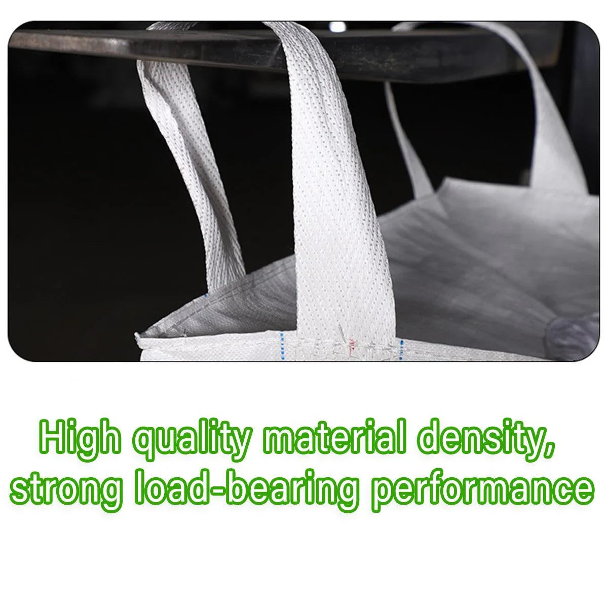 White Thickened Woven Sack Large Storage Bag