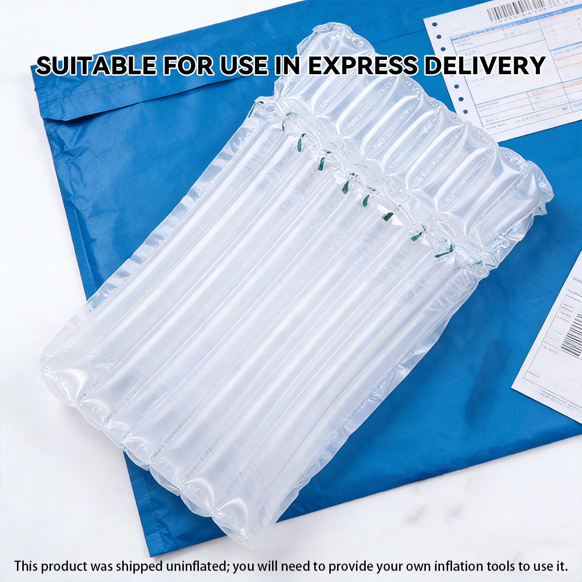 100PCS Clear Air Column Bags Shockproof Protective Packaging