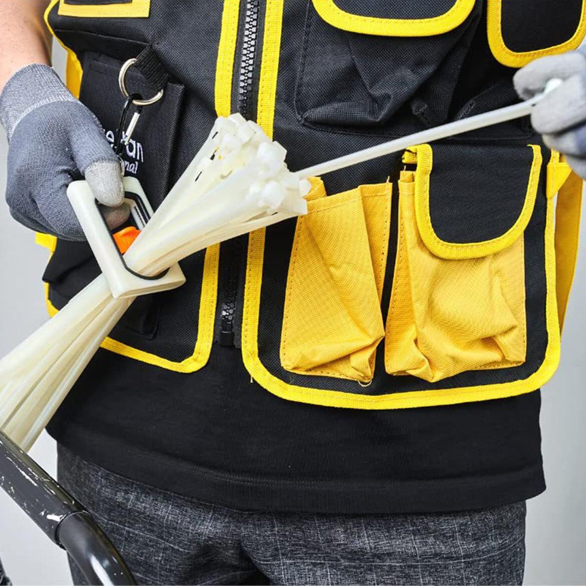 Square Cable Tie Organizer 2PCS