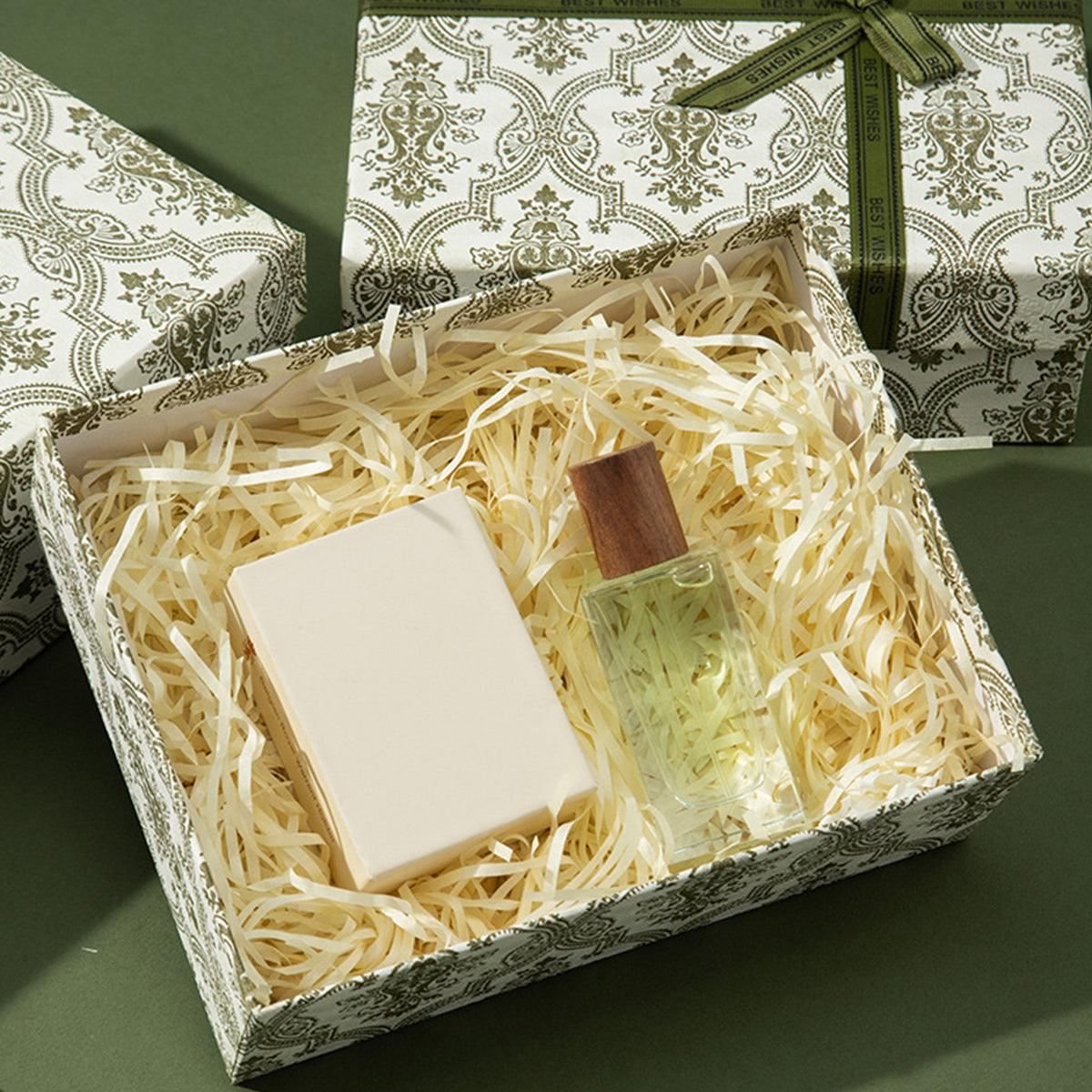 Green Gift Boxes Birthday Packaging Boxes 10PCS