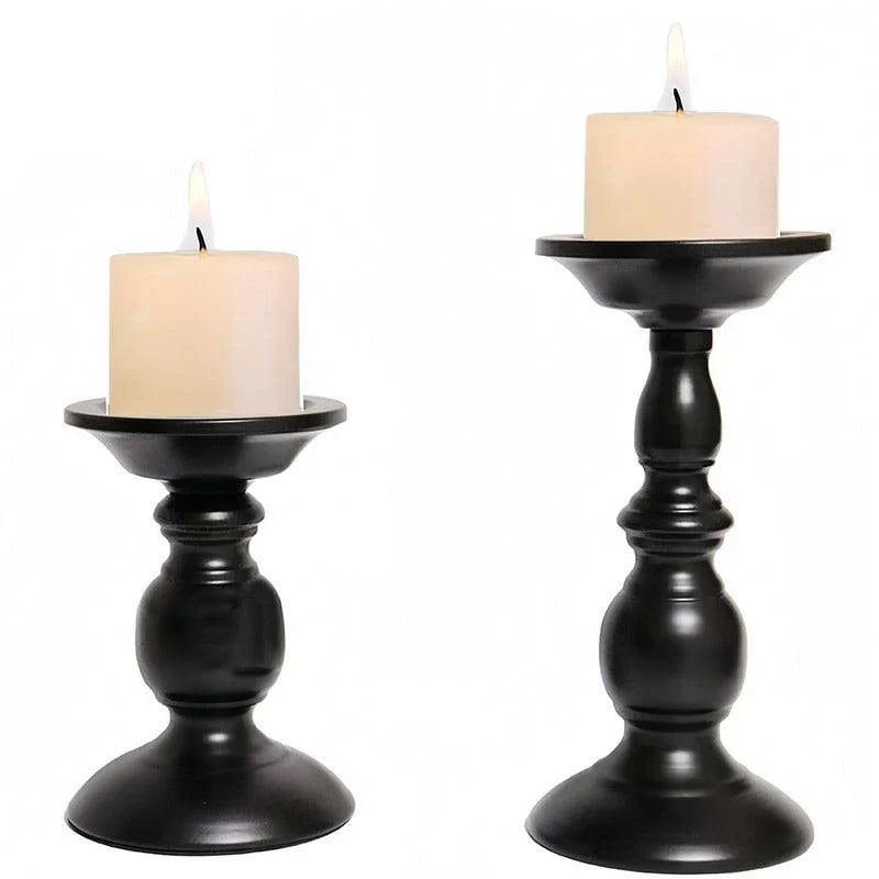 Iron Candle Holders 2PCS