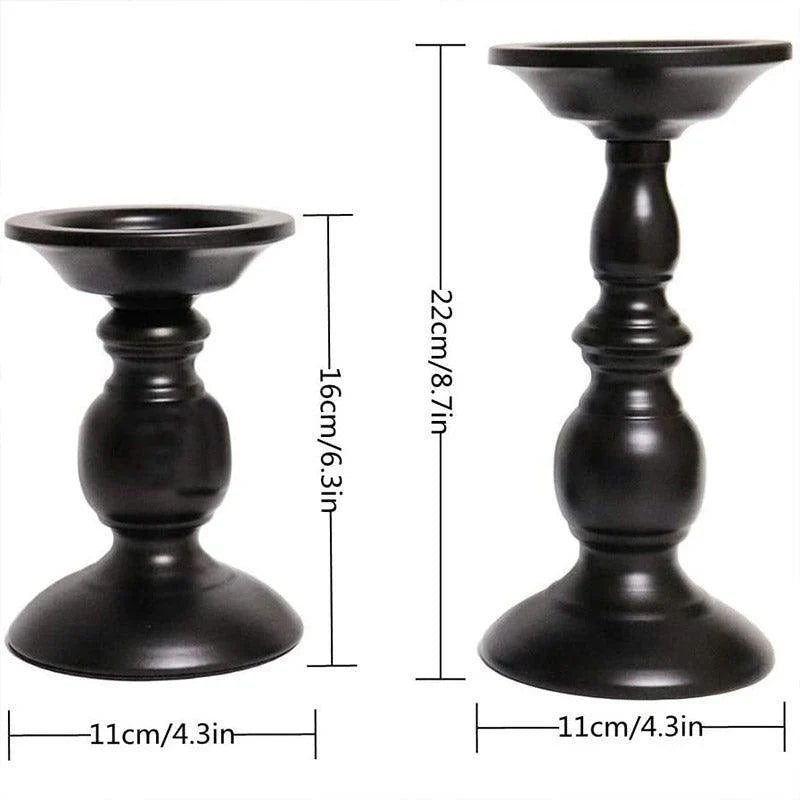 Iron Candle Holders 2PCS