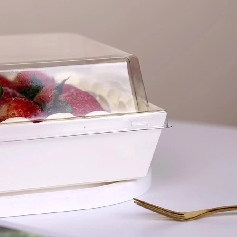 Clear lid box with product display