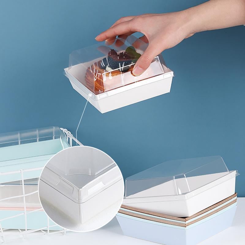 Clear lid box with product display