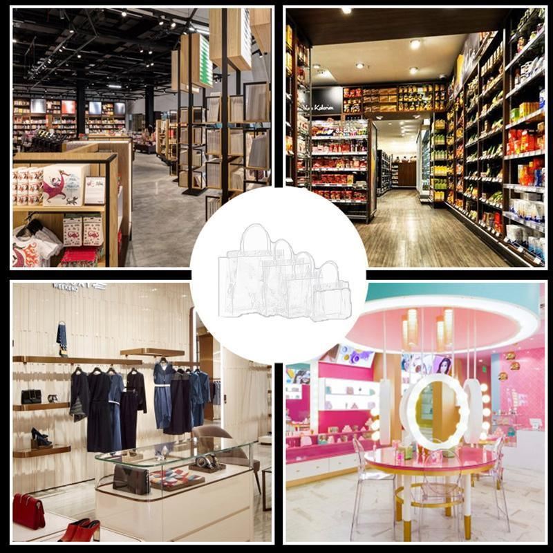 Transparent PVC bag for travel and organization