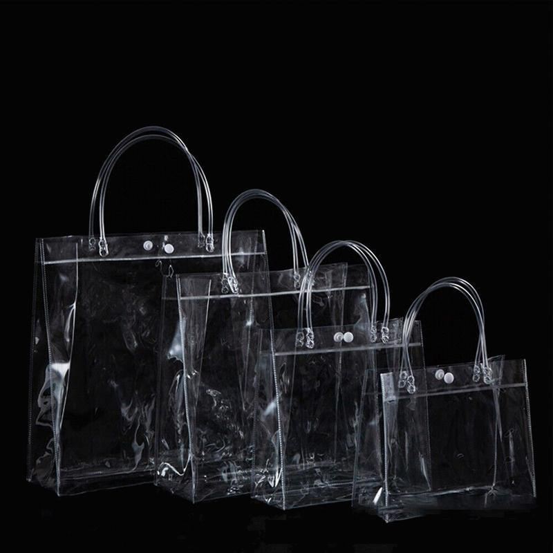 Transparent PVC bag for travel and organization